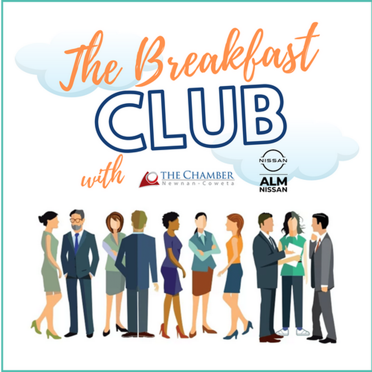 2025 Breakfast Club ALM Nissan Newnan Jan 21, 2025 NewnanCoweta